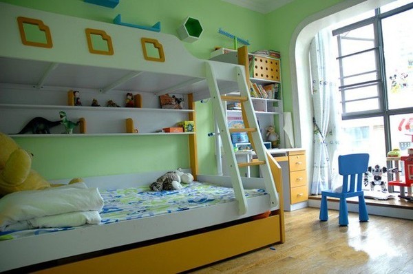 儿童卧室壁纸颜色应该怎样选择