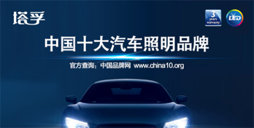 塔孚汽车照明积极参与“中国十大汽车照明品牌”评选