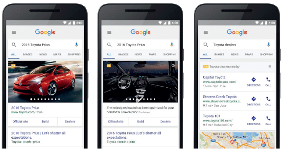 谷歌卖车新技术：刷图片用户就转化